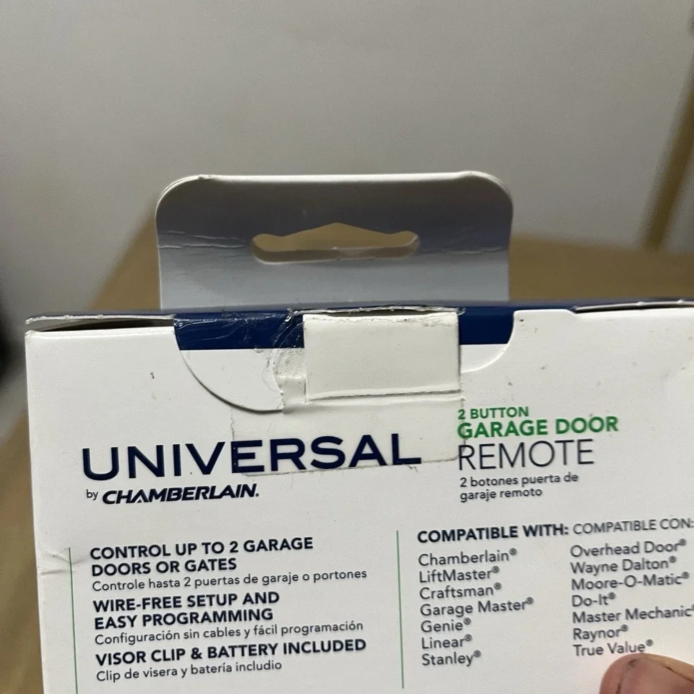 Universal by Chamberlain 2-Button Garage Door Remote KLIK3U-BK2